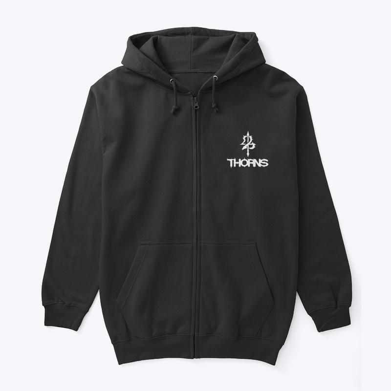 Logo zip hoodie